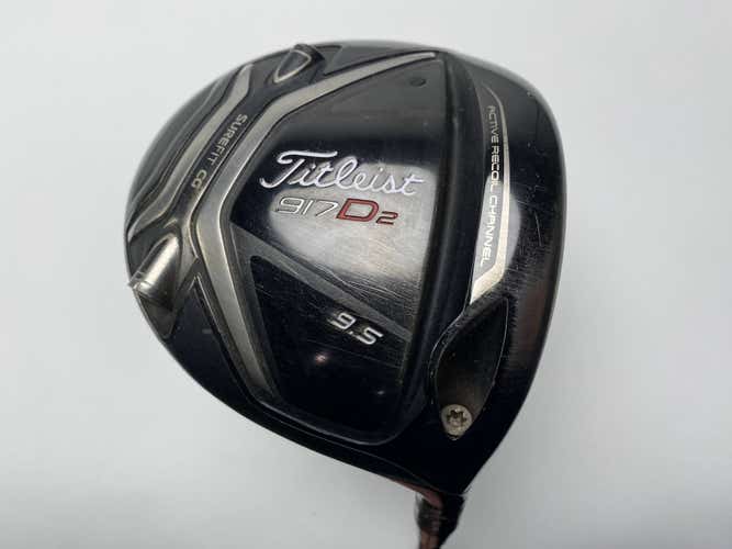 Titleist 917 D2 Driver 9.5* Diamana Blue S+60x5ct 60g Regular RH Midsize Grip