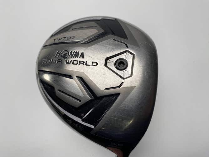 Honma TW737 445 Driver 9.5* Vizard Type-Z 60S 60g Stiff Graphite Mens RH