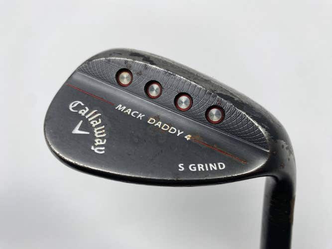 Callaway Mack Daddy 4 Black Lob Wedge LW 60* 10S DG S200 Tour Issue Stiff RH