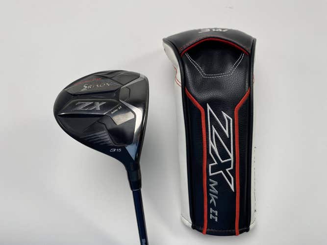 Srixon ZX MKII 3 Fairway Wood 15* Fujikura Ventus Blue 7-S Velocore Stiff RH HC