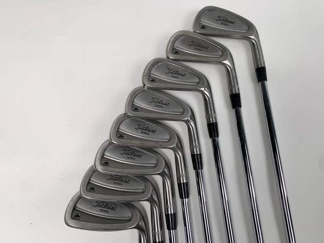 Titleist DCI 990 Iron Set 3-PW True Temper Dynamic Gold S300 Stiff Steel Mens RH
