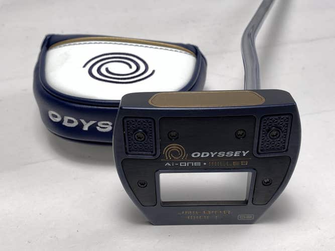 Odyssey Ai-One Milled Jailbird Mini T Putter 34.5" Mens RH W/HC