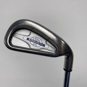 Callaway X-14 Single 6 Iron Steelhead Regular Steel Mens RH Midsize Grip +1''