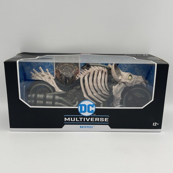 McFarlane Toys DC Multiverse Dark Knights Death Metal Batcycle Batman Biker Toy