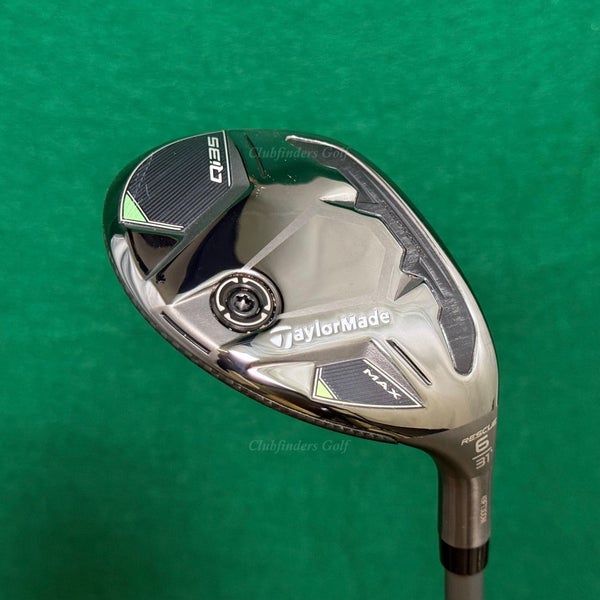 TaylorMade Qi35 MAX Rescue 31 6 Hybrid Air Speeder 50-A Graphite Seniors w/HC