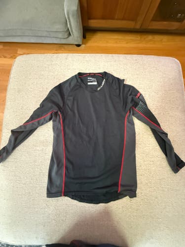 Black Large Kids Unisex Bauer Shirt (Used)