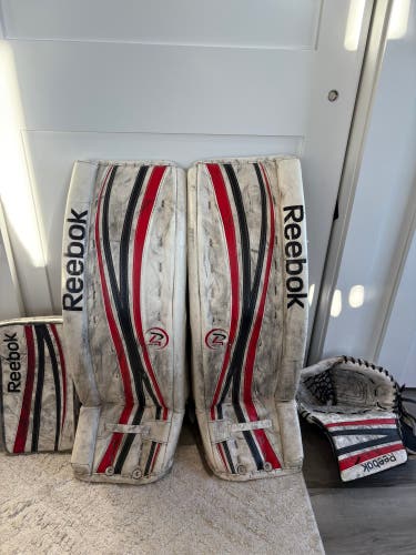 35" 2013 Reebok Premier 4 Regular Goalie Full Set (Used)