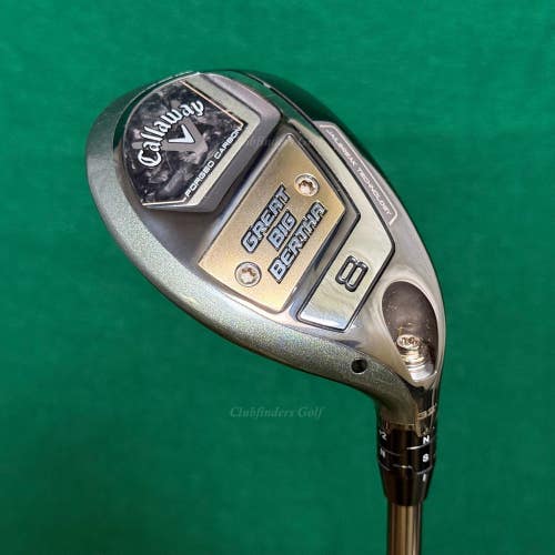 Callaway Great Big Bertha 32 8 Hybrid UST Helium 60I F2 Graphite Seniors w/HC