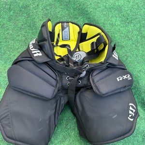 Black Warrior Ritual X2 Hockey Goalie Pants (Used) | Junior Small/ Medium