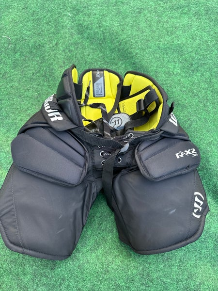 Black Warrior Ritual X2 Hockey Goalie Pants (Used) | Junior Small/ Medium