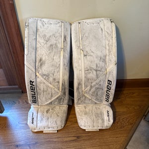 Small Bauer Supreme M5 Pro Goalie Leg Pads (Used)