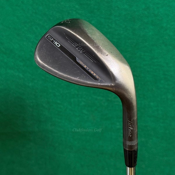 Titleist Vokey SM10 Jet Black 60-8M 60 Lob Wedge Vokey Design Steel Wedge Flex