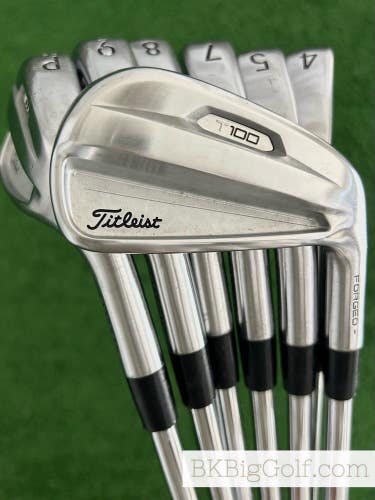 Titleist T100 21 Forged Iron Set 4-P / NS Pro Modus Tour 120 Stiff