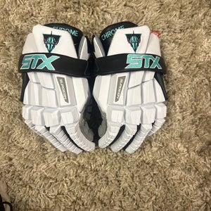New PLL Chrome LC RZR2 Lacrosse Gloves XL