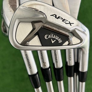 Callaway Apex 21 Forged Iron Set 5-P / Project X LZ 6.0 Stiff