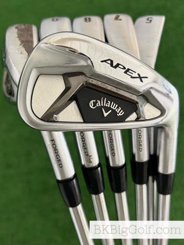 Callaway Apex 21 Forged Iron Set 5-P / Project X LZ 6.0 Stiff