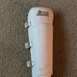 White Belgard shin guard