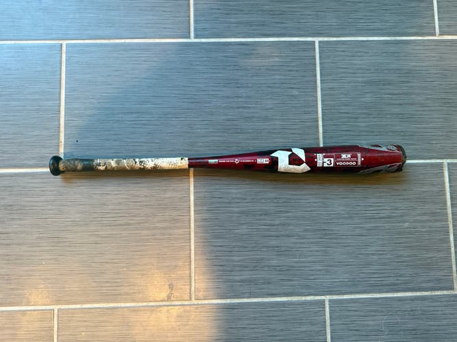 2022 DeMarini Voodoo One Alloy BBCOR Certified Bat (-3) 28 oz 31" (Used)