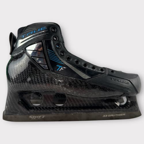 Pro Stock Used True Size 10/10.5 Custom TF Goalie Hockey Skates Gauthier