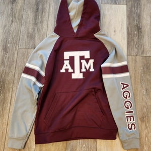 Texas A&M Pullover Hoodie Youth Small (NWOT)
