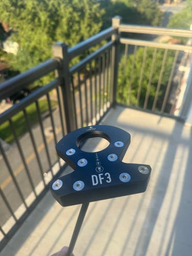 Black Men's L.A.B. Golf DF3 Mallet Right Handed Putter 34" (New)