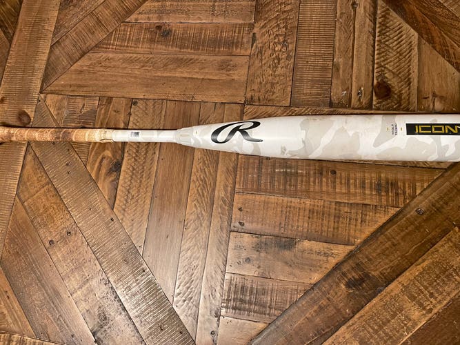 2025 Rawlings Icon Composite USSSA Certified Bat (-5) 27 oz 32" (Used)