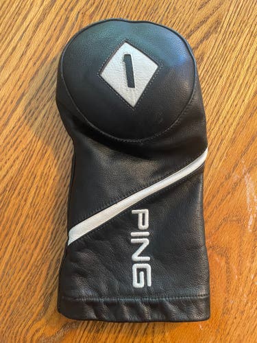 Leather Ping Driver Head Cover (Used)