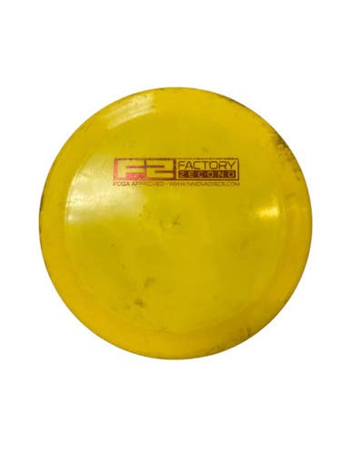 Used FACTORY SECOND Disc Golf Driver Yellow 11706-S000362014