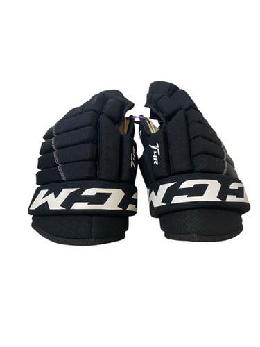 Used CCM T 4R Senior Gloves Black 12" 11706-S000361997