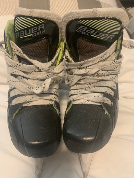 Bauer GSX Hockey Goalie Skates Extra Wide Width Size 5.5 (Used)