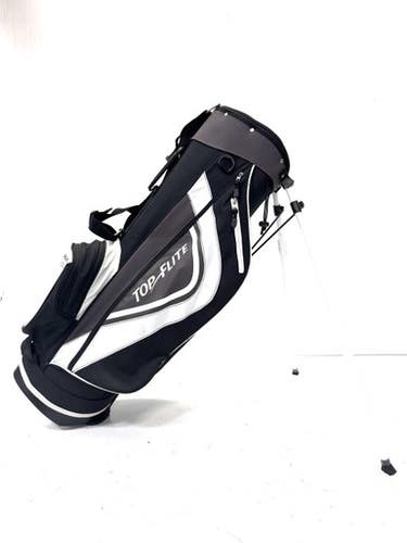 Used Top Flite BK Mens Stand Bag Black 11860-S000295046