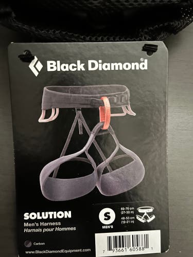 (New) Climbing Harness Black Diamond