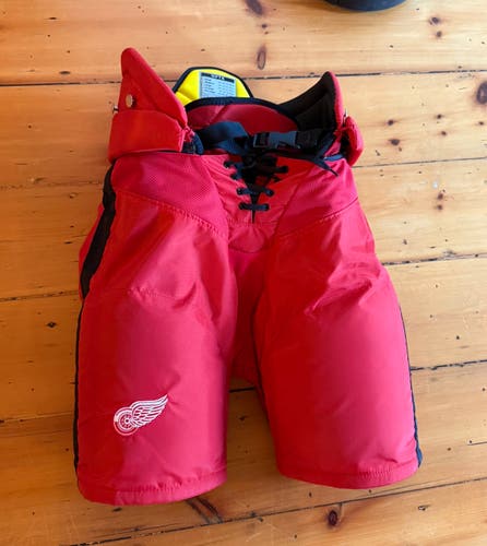 Detroit redwings Reverse Retro Pants with practice jersey
