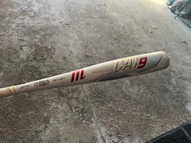 2021 Marucci CAT9 Alloy USSSA Certified Bat (-10) 21 oz 31" (Used)