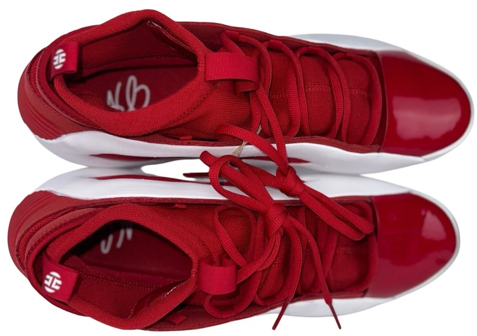 Adidas SM Harden Volume 8 JR5339 Size 17 Sneakers Maroon White Basketball Shoes Adidas SM Harden Volume 8 JR5339 Size 17 Sneakers Maroon  main image 4