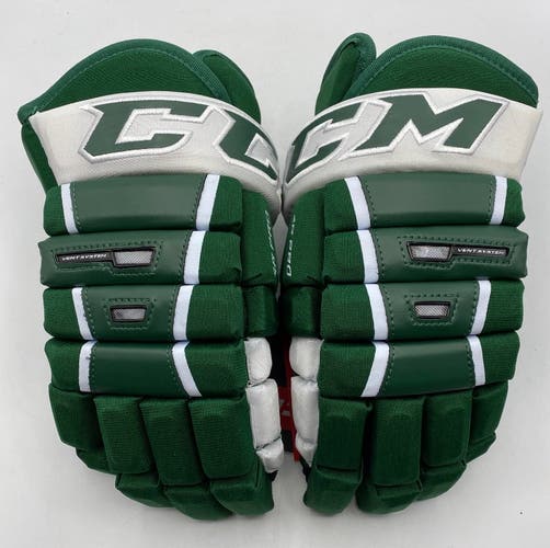 NEW! CCM 13" HG 4R Pro Gloves - Forest Green/White NWT