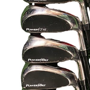 PowerBilt EX-200 Hybrid Iron Set 4-PW RH Men's 68g Regular Graphite 5i 37.5"