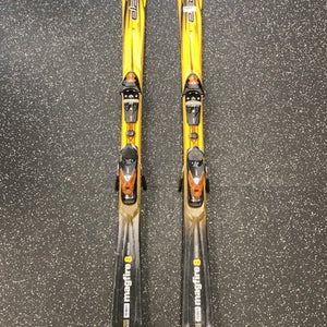 Used Elan MAGFIRE 8 Mens DH Ski/Binding Yellow 168 cm 11851-S000037549