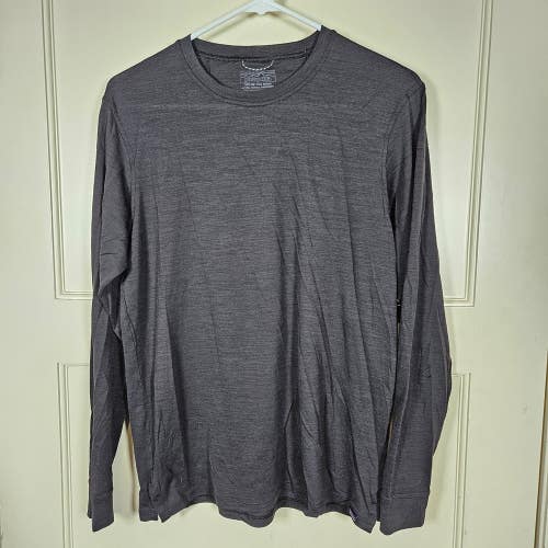 Patagonia Capilene Cool Merino Shirt Women's M Long Sleeve Lightweight Outdoor