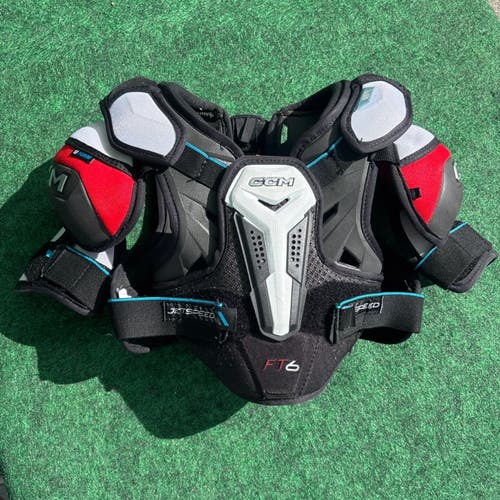 CCM Jetspeed FT6 Shoulder Pads (Used) | Junior Medium