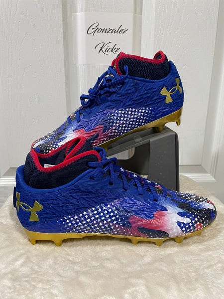 Men's Size M 10.0 (W 11.0) Under Armour Spotlight MC Low Top Molded Cleats (New)