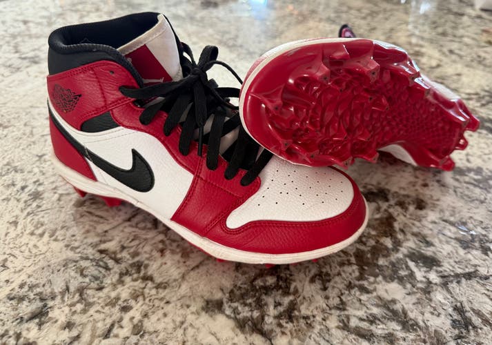 Men's Size M 8.0 (W 9.0) Jordan High Top Molded Cleats (Used)