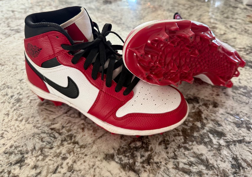 Men's Size M 8.0 (W 9.0) Jordan High Top Molded Cleats (Used)