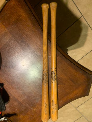 Louisville Slugger Bats Used