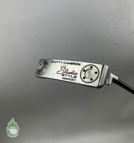 Used 2025 Titleist Scotty Cameron Studio Style Newport 35.5" Putter Steel Golf