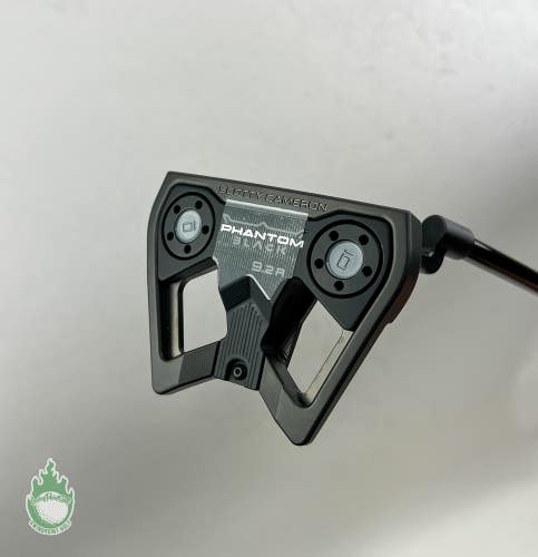 New Custom Scotty Cameron Phantom Black 9.2R Mallet 35.5" Putter Steel Golf