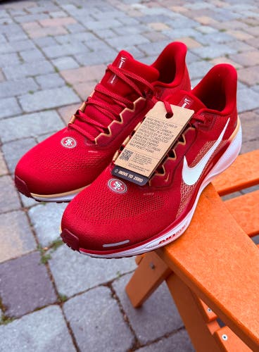 MENS NFL X NIKE AIR ZOOM PEGASUS 41 'SAN FRANCISCO 49ERS’ SNEAKERS SIZE 11.5 NEW