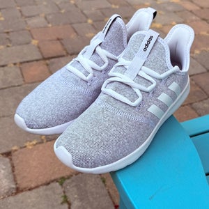 Adidas Cloudfoam Pure 2.0 Shoes Cloud White/Core Black Women's Sneakers Sz 10