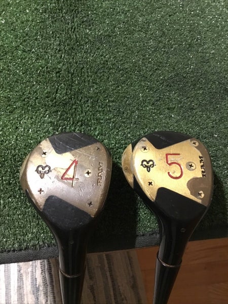 RAM Golden Ram Woods Set (4W & 5W) Regular Shot Control Lightweight Steel Shafts