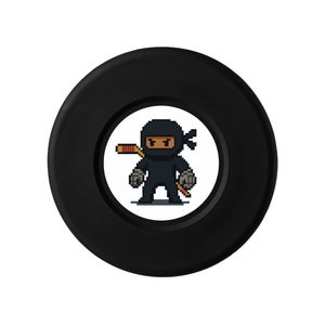 Off-Ice Ninja Puck 6 Ounce Hockey Training Puck for Stick Handling and Shooting Practice